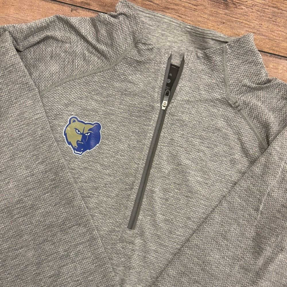 Lululemon Metal Vent Tech 1/2 Zip 2.0 Memphis Grizzlies Grey Pullover Mens XL